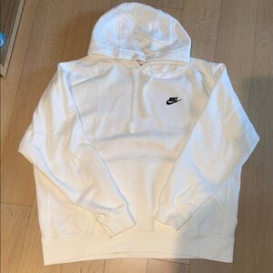 Nike Men's Classic White Hoodie
